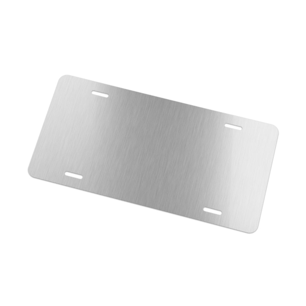 Vice City Combat Co. - Large Logo Black Aluminum Vehicle Vanity Plate