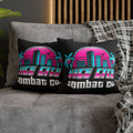 CUSTOM BJJ MMA Academy Logo Square Dojo Pillowcase - Spun Polyester - 7 Sizes