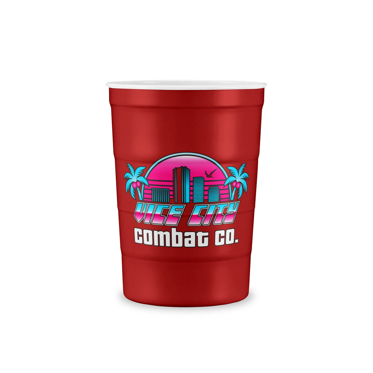 Vice City Combat Co. - Recyclable Steel Classic Party Chill-Cup™ - 16oz
