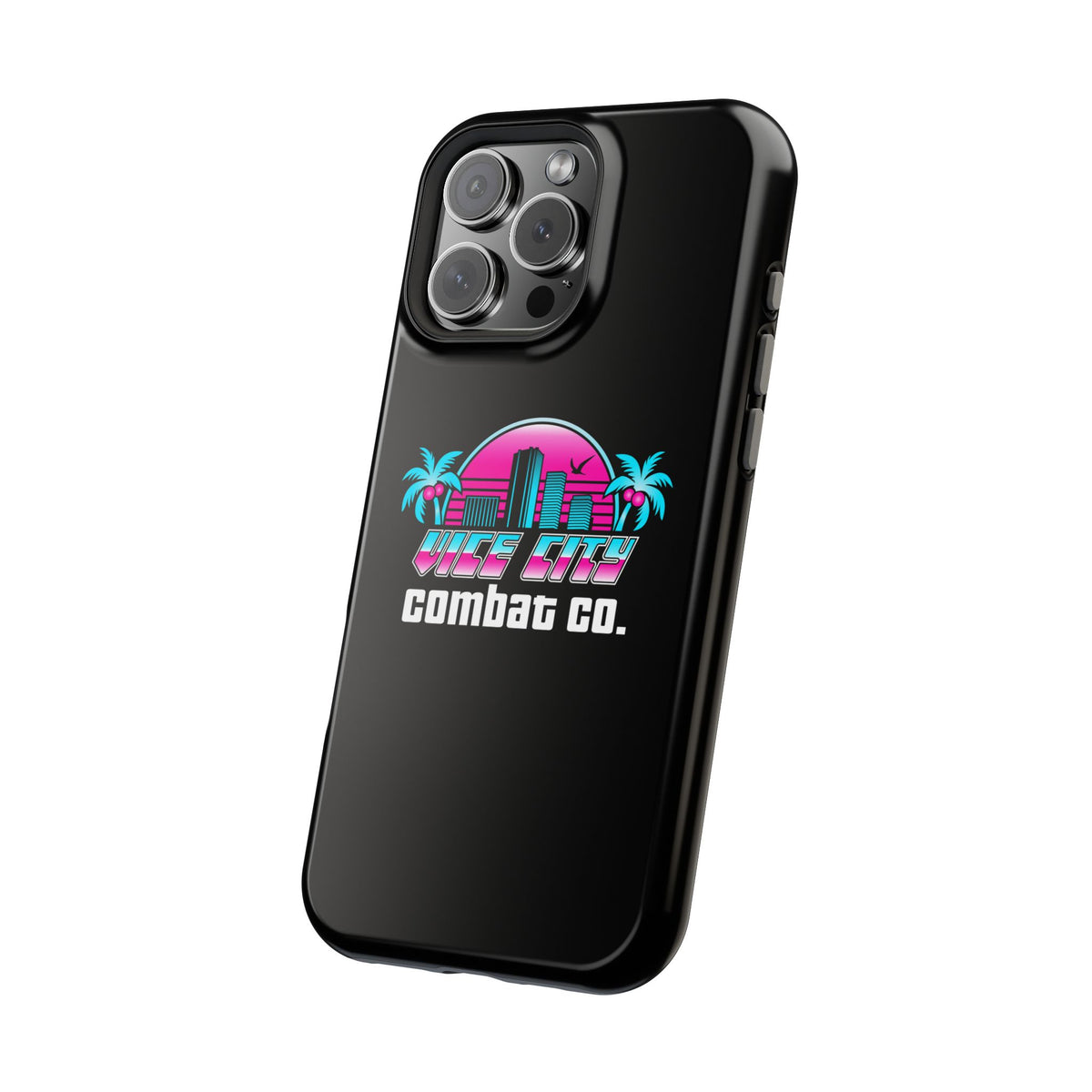Vice City Combat Co. - Magnetic Impact-Resistant iPhone Cases - 15, 16, and 17