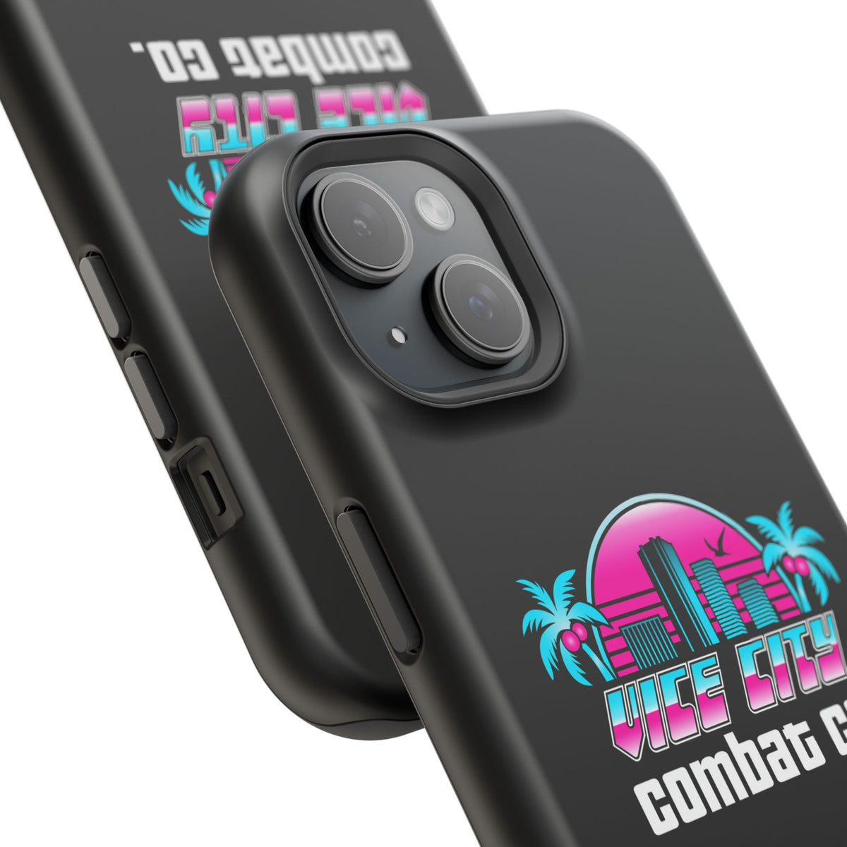 Vice City Combat Co. - Magnetic Impact-Resistant iPhone Cases - 15, 16, and 17