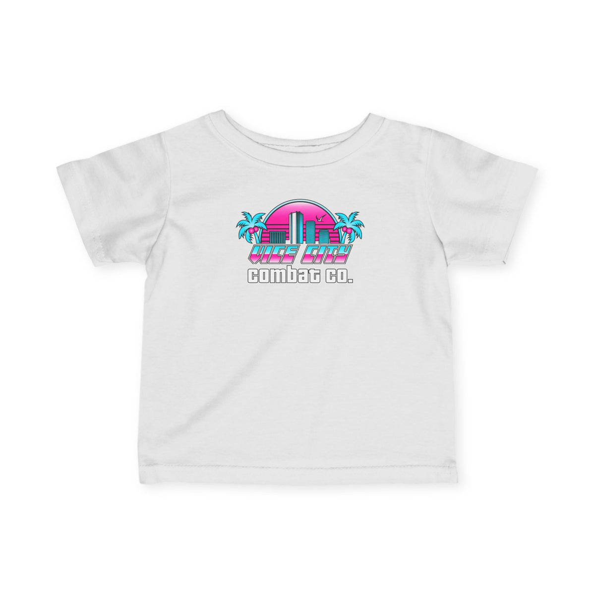 Vice City Combat Co. - Infant Fine Ring-Spun Cotton Jersey Tee for BABIES - Rabbit Skins
