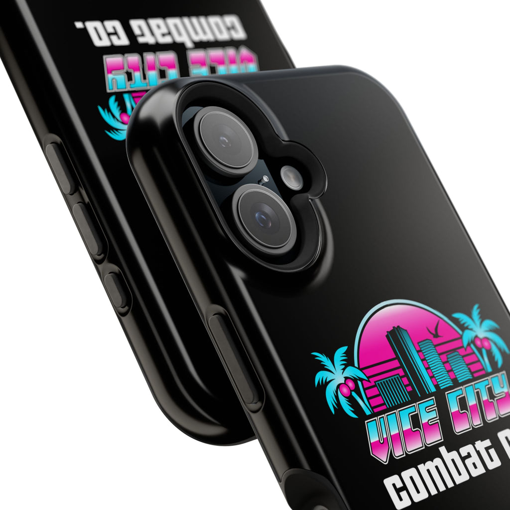 Vice City Combat Co. - Magnetic Impact-Resistant iPhone Cases - 15, 16, and 17