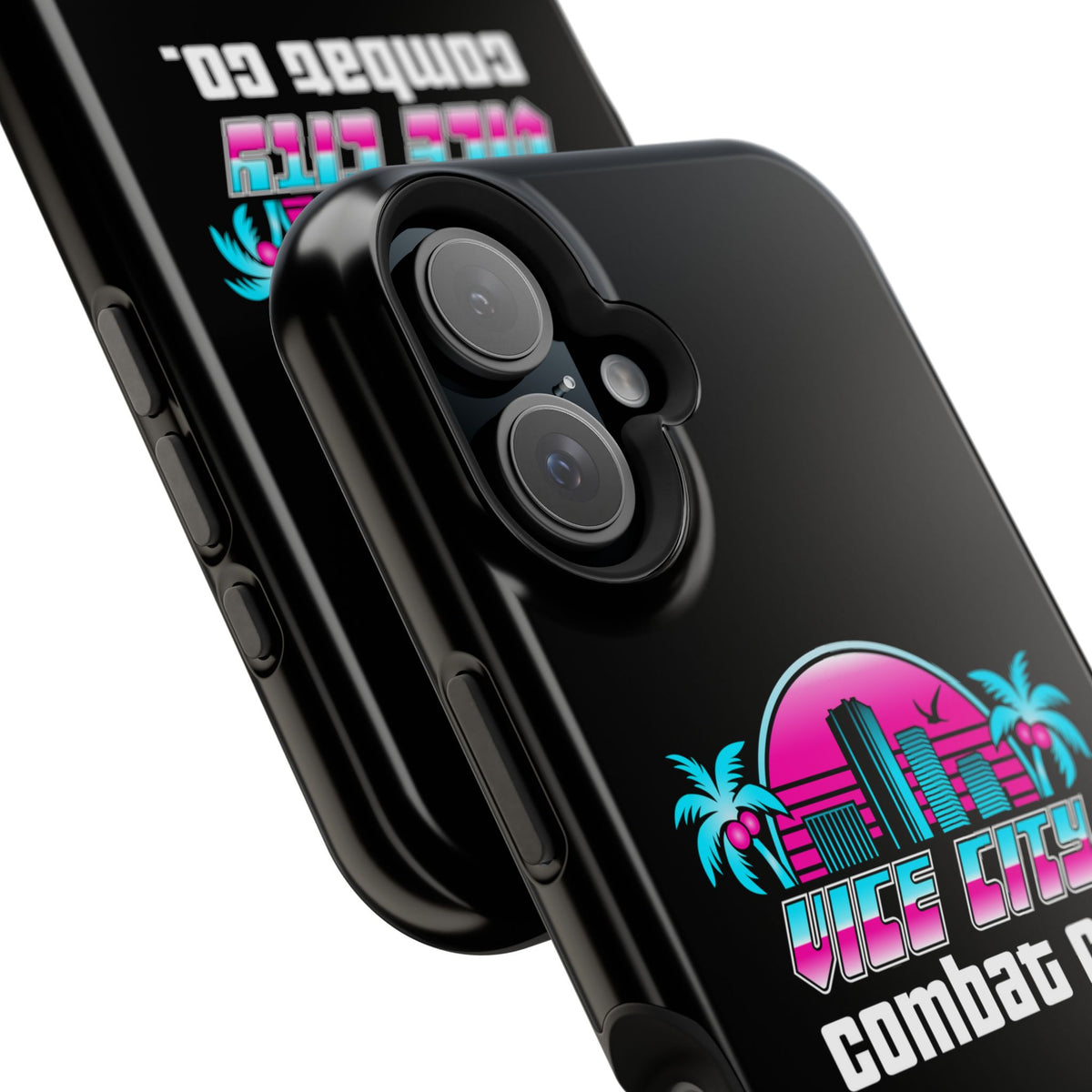 Vice City Combat Co. - Magnetic Impact-Resistant iPhone Cases - 15, 16, and 17