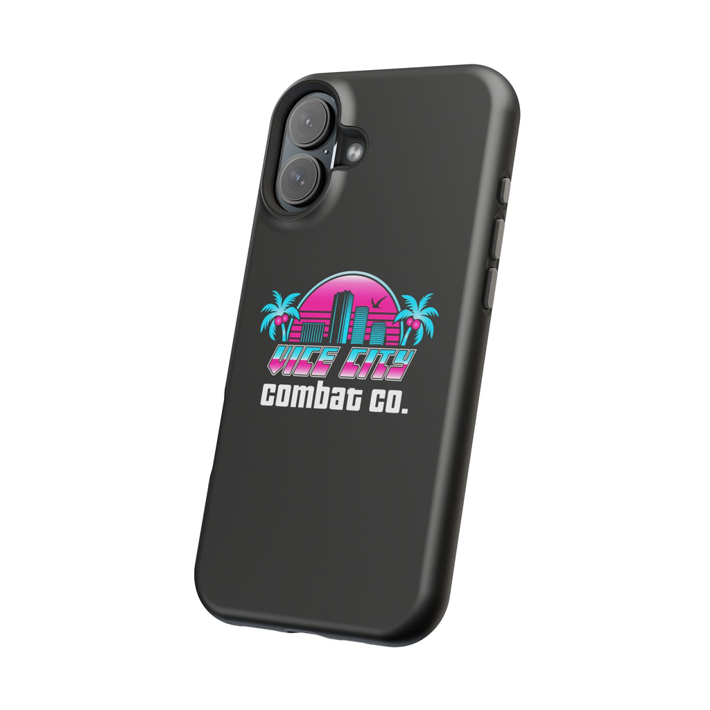 Vice City Combat Co. - Magnetic Impact-Resistant iPhone Cases - 15, 16, and 17
