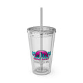 Vice City Combat Co. - Sunsplash Acrylic Tumbler with Straw, 16oz - 4 Colors