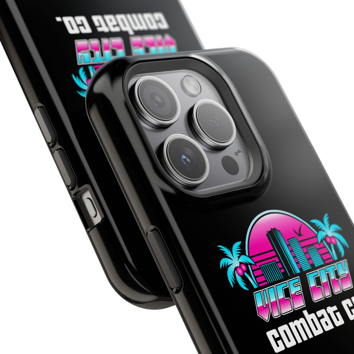 Vice City Combat Co. - Magnetic Impact-Resistant iPhone Cases - 15, 16, and 17
