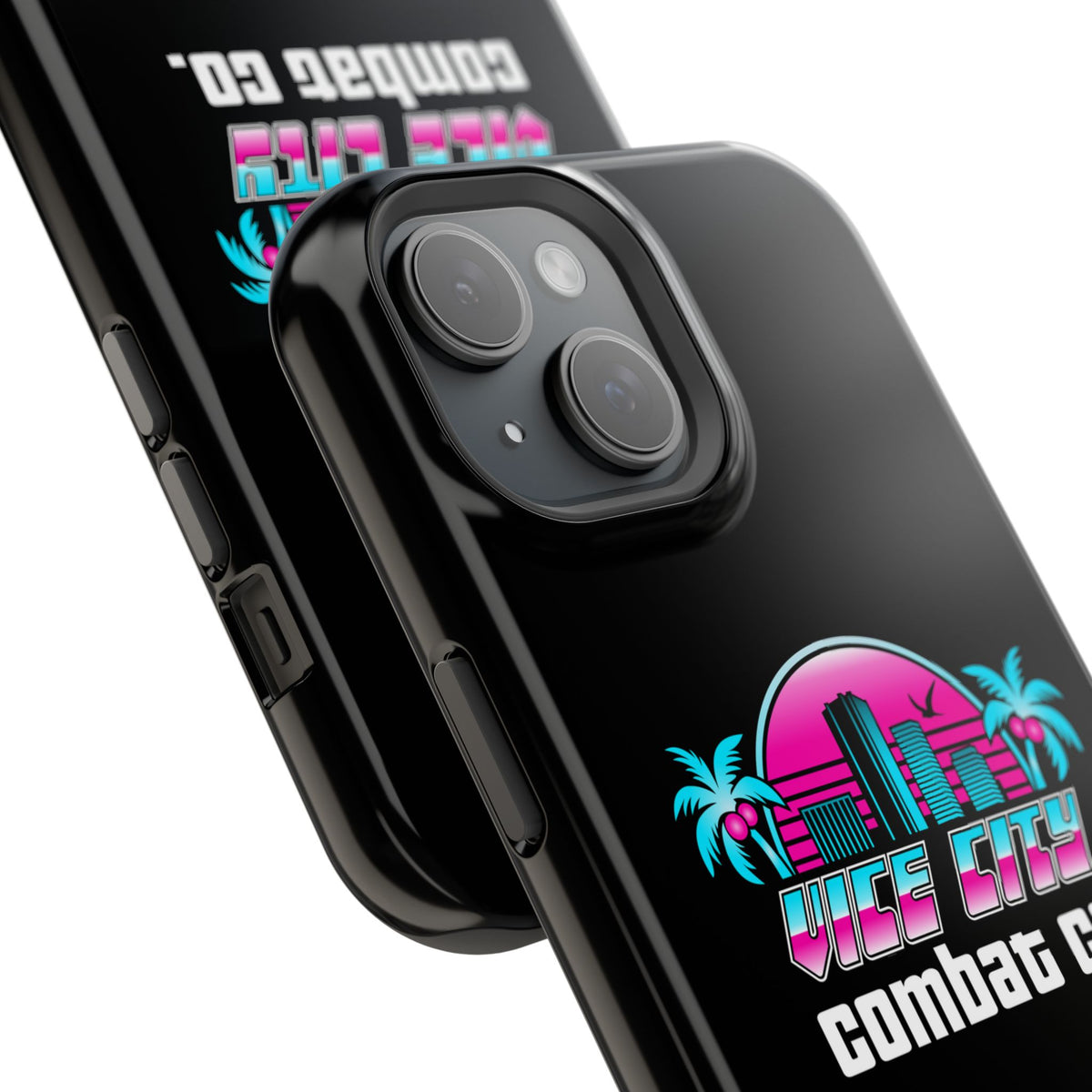 Vice City Combat Co. - Magnetic Impact-Resistant iPhone Cases - 15, 16, and 17