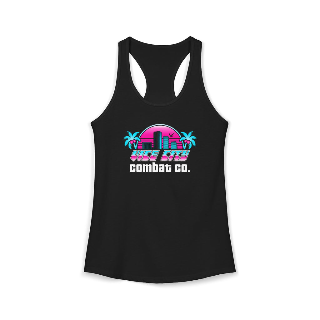 Vice City Combat Co. - Women's Ideal Racerback Tank - Next Level