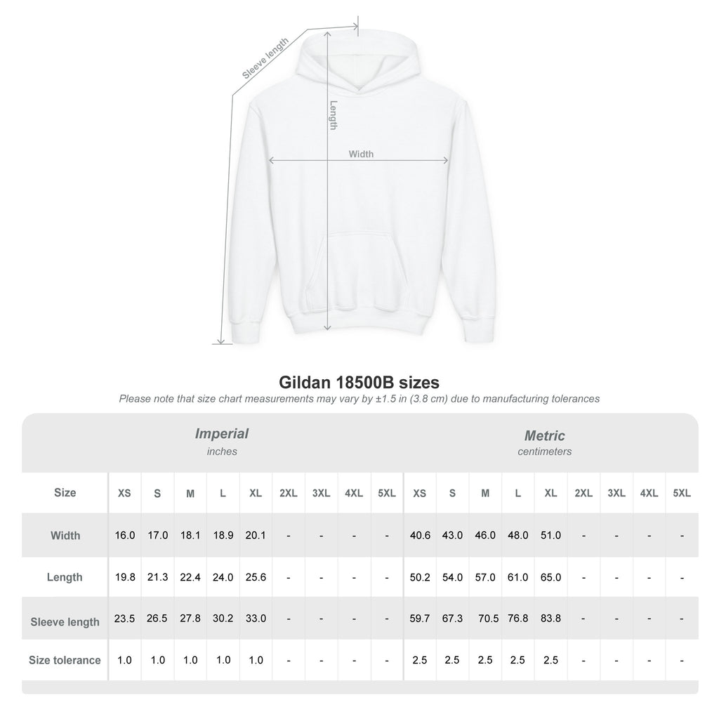Vice City Combat Co. - Youth Heavy Blend Hooded Sweatshirt