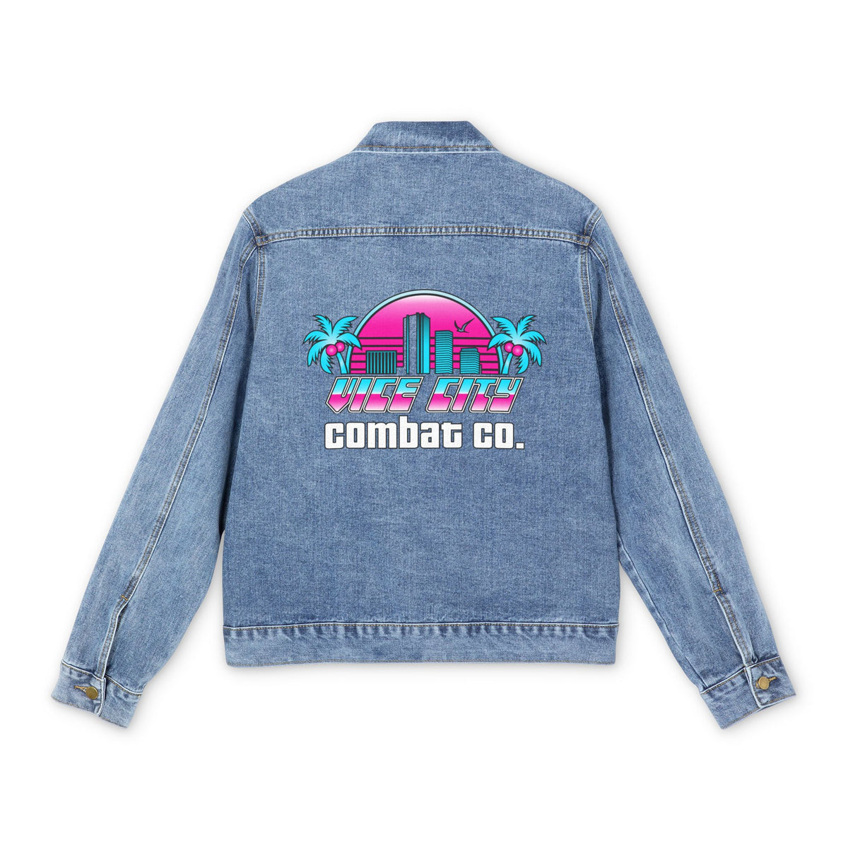 Vice City Combat Co. - Unisex Premium Classic Denim Jacket