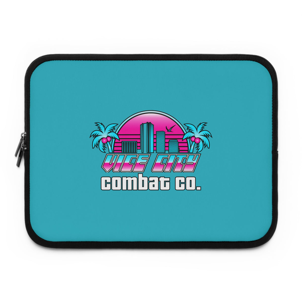 CUSTOM BJJ MMA Academy Laptop Tablet Sleeve Style Zippered Carrier