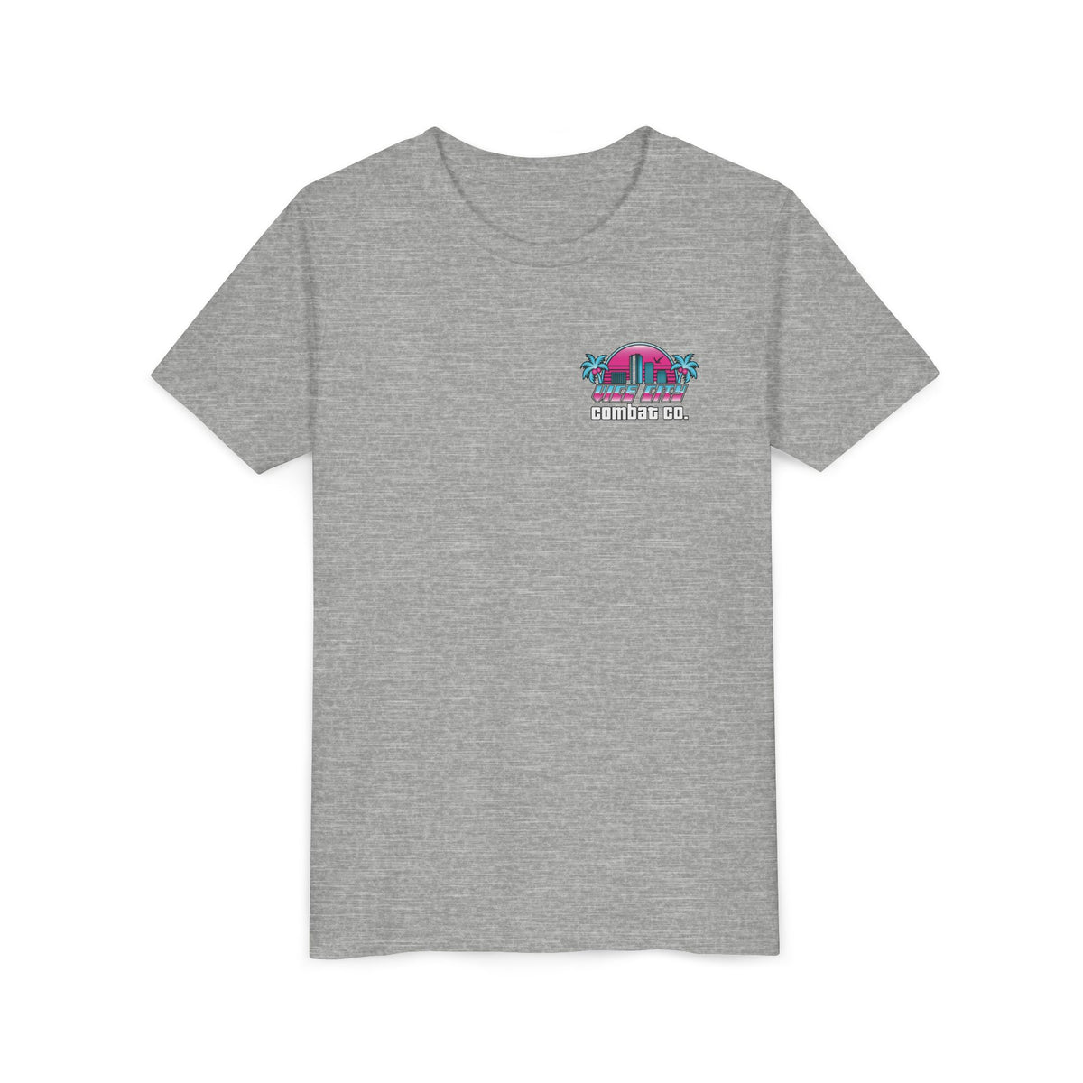 Vice City Combat Co. - Youth Short Sleeve Ring-Spun Cotton T-Shirt - Bella+Canvas