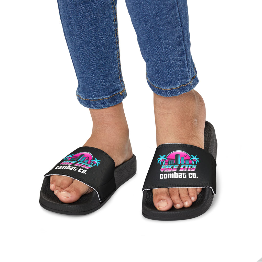 Vice City Combat Co. - Youth Removable-Strap Slide Sandals