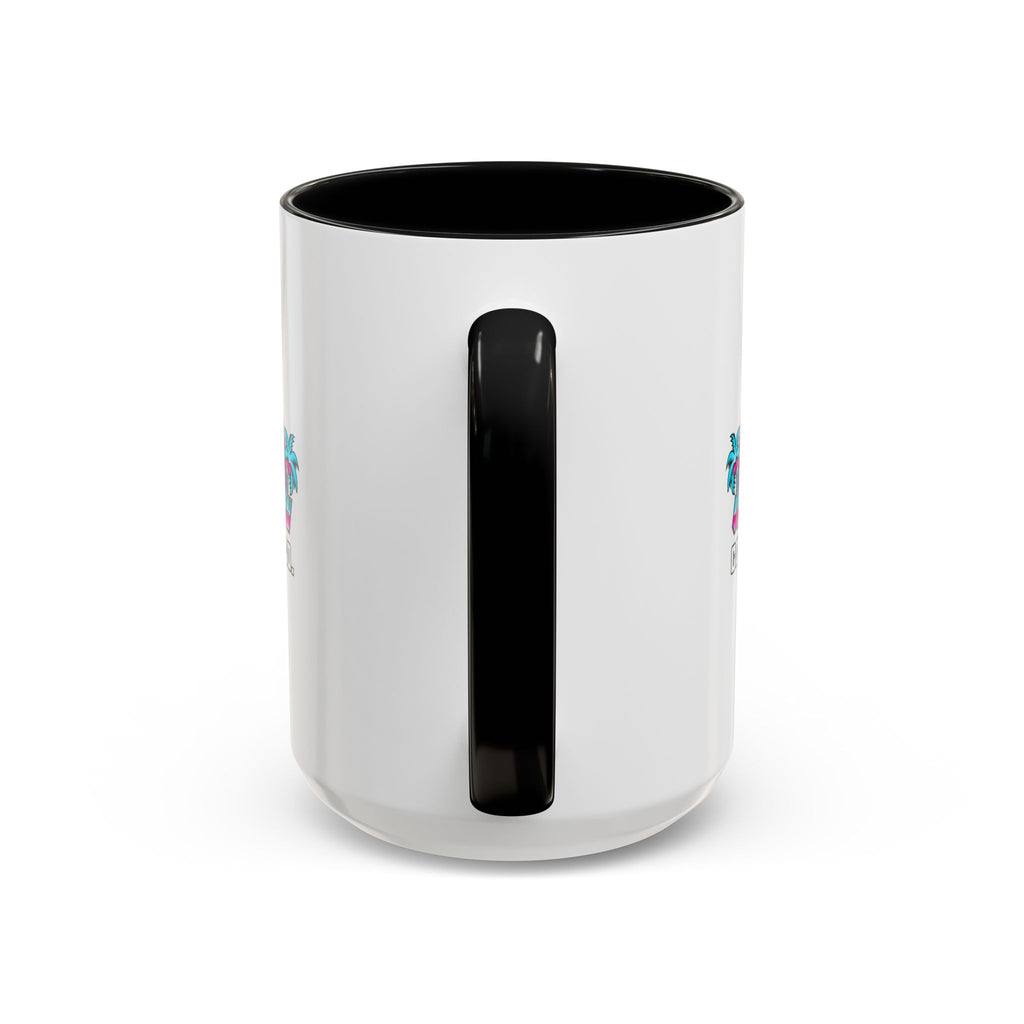 Vice City Combat Co. - Color Accent Coffee Mug - 11oz or 15oz