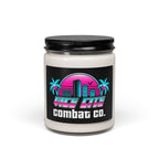 CUSTOM Label BJJ MMA Academy Logo - Scented Soy Candle for Dojo, 9oz - 9 Scent Options