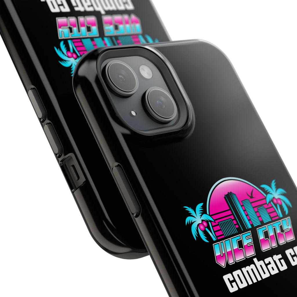 Vice City Combat Co. - Magnetic Impact-Resistant iPhone Cases - 15, 16, and 17