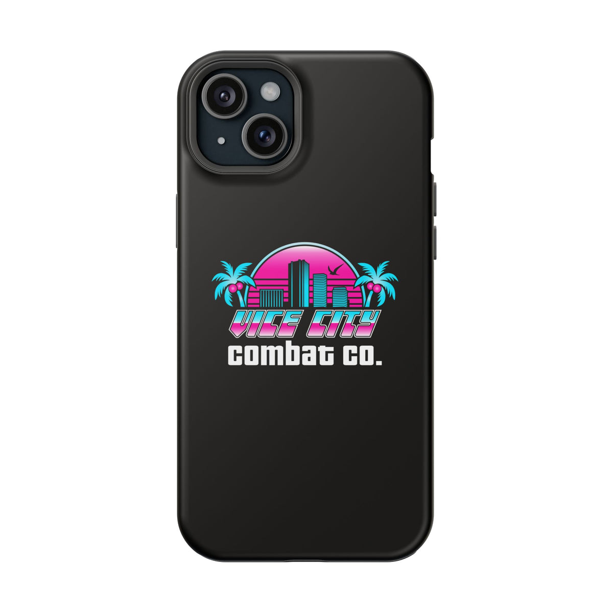 Vice City Combat Co. - Magnetic Impact-Resistant iPhone Cases - 15, 16, and 17