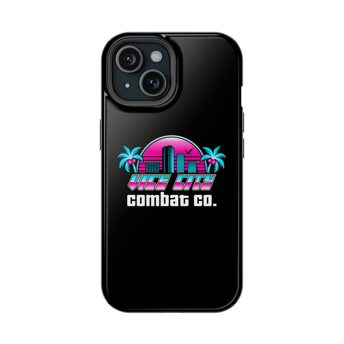 Vice City Combat Co. - Magnetic Impact-Resistant iPhone Cases - 15, 16, and 17