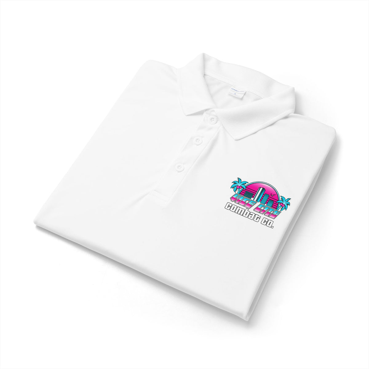 Vice City Combat Co. - Men's PosiCharge® Moisture-Wicking Polo
