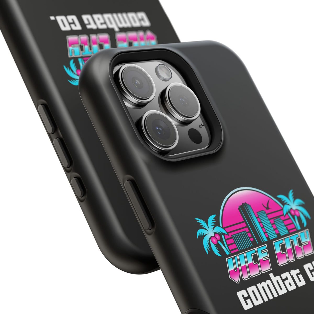 Vice City Combat Co. - Magnetic Impact-Resistant iPhone Cases - 15, 16, and 17