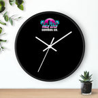 CUSTOM BJJ MMA Academy Logo Dojo 10" Wooden Wall Clock