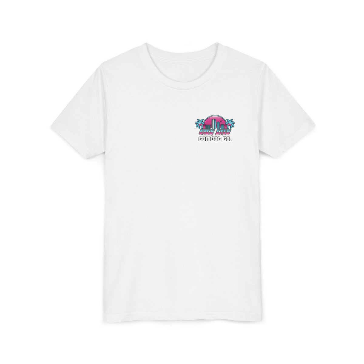 Vice City Combat Co. - Youth Short Sleeve Ring-Spun Cotton T-Shirt - Bella+Canvas
