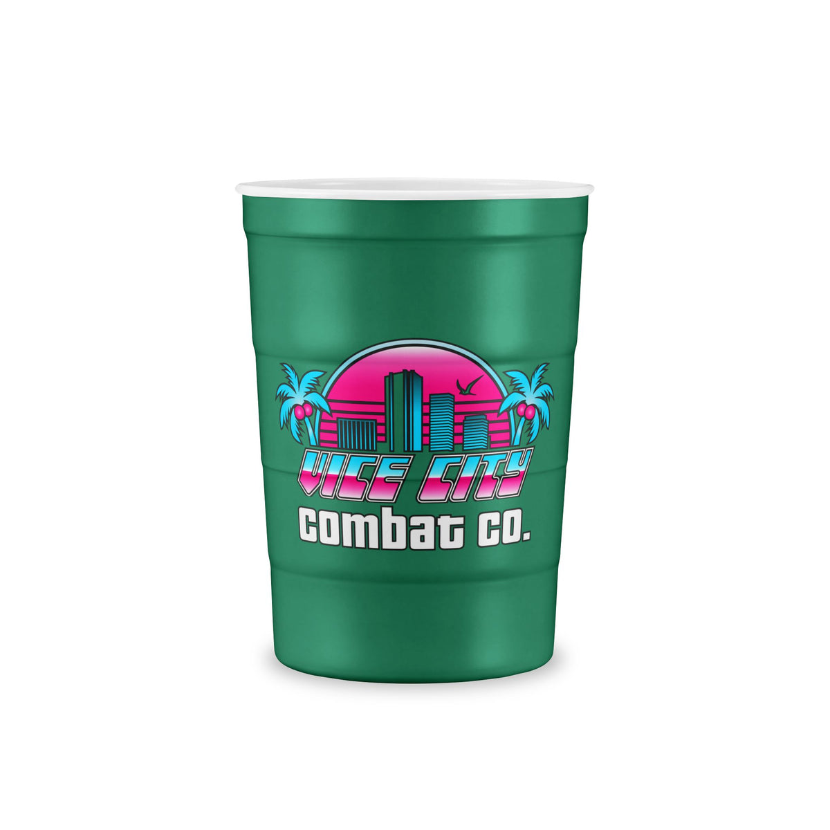 Vice City Combat Co. - Recyclable Steel Classic Party Chill-Cup™ - 16oz