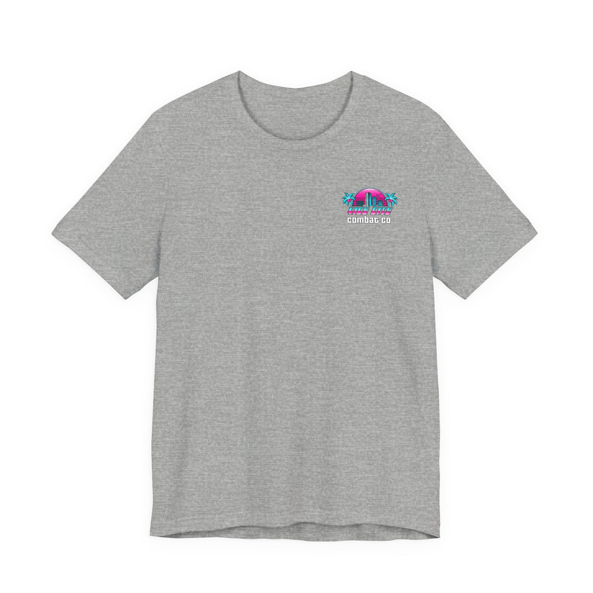 Vice City Combat Co. - Adult Short Sleeve Ring-Spun Cotton T-Shirt - Bella+Canvas