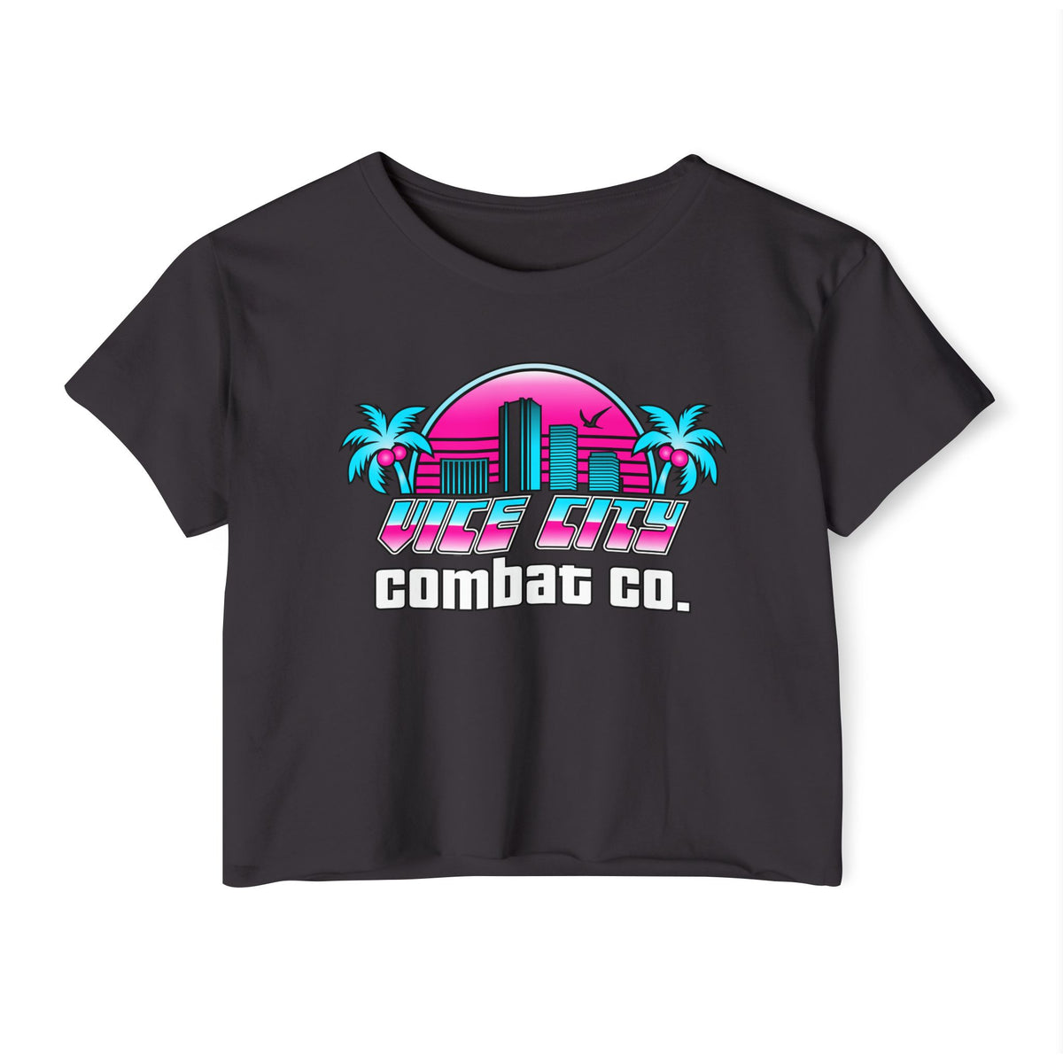 Vice City Combat Co. - Women's Festival Crop Top Shirt