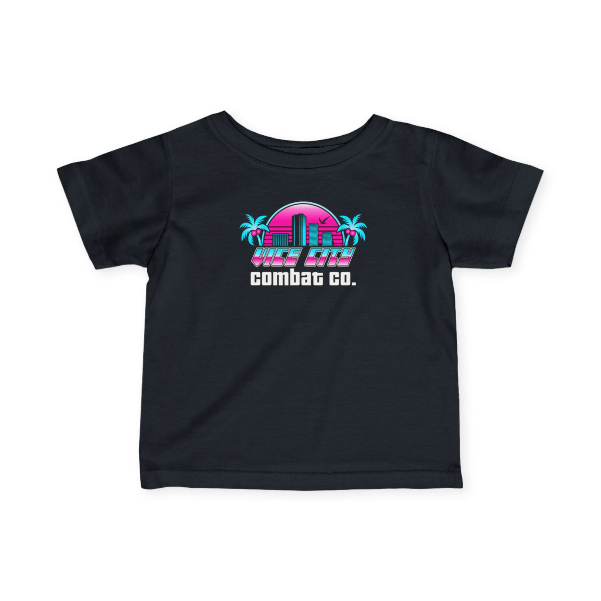 Vice City Combat Co. - Infant Fine Ring-Spun Cotton Jersey Tee for BABIES - Rabbit Skins