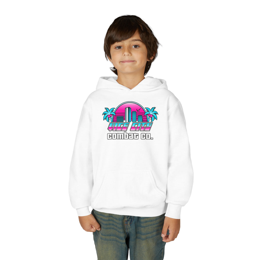 Vice City Combat Co. - Youth Heavy Blend Hooded Sweatshirt