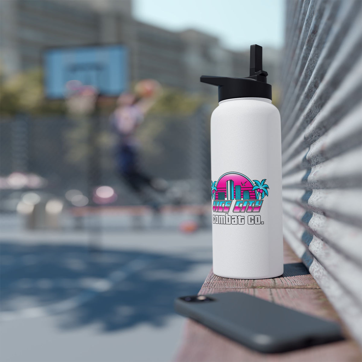 Vice City Combat Co. - Stainless Steel Water Bottle, Standard Lid - 3 Sizes
