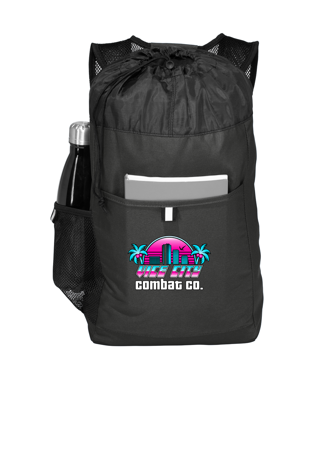 36+ Academy CUSTOM Logo Drawstring Hybrid BJJ Backpack PREMIUM Package - 4 Colors