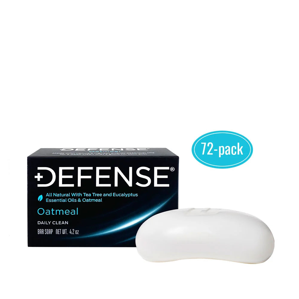 DEFENSE Soap Bar Soap Academy Bundle - 72 Pack - 4 Scents