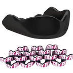15+ Academy CUSTOM Logo BJJ MMA Mouthguards PREMIUM Package - Damage Control HIGH Impact Mouthguard