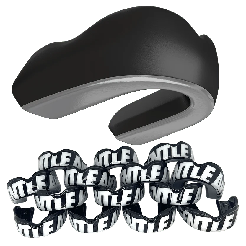 15+ Academy CUSTOM Logo BJJ MMA Mouthguards PREMIUM Package - Damage Control EXTREME Impact Mouthguard