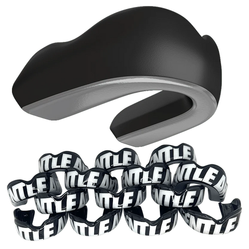 15+ Academy CUSTOM Logo BJJ MMA Mouthguards PREMIUM Package - Damage Control EXTREME Impact Mouthguard