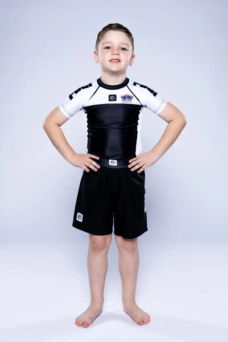 24 BJJ No-Gi Kits PREMIUM Academy Package - Fuji Sports Ranked Competition Rash Guard and Short