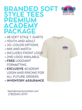 48 Academy Branded T-Shirts - PREMIUM Academy Package - Mix and Match