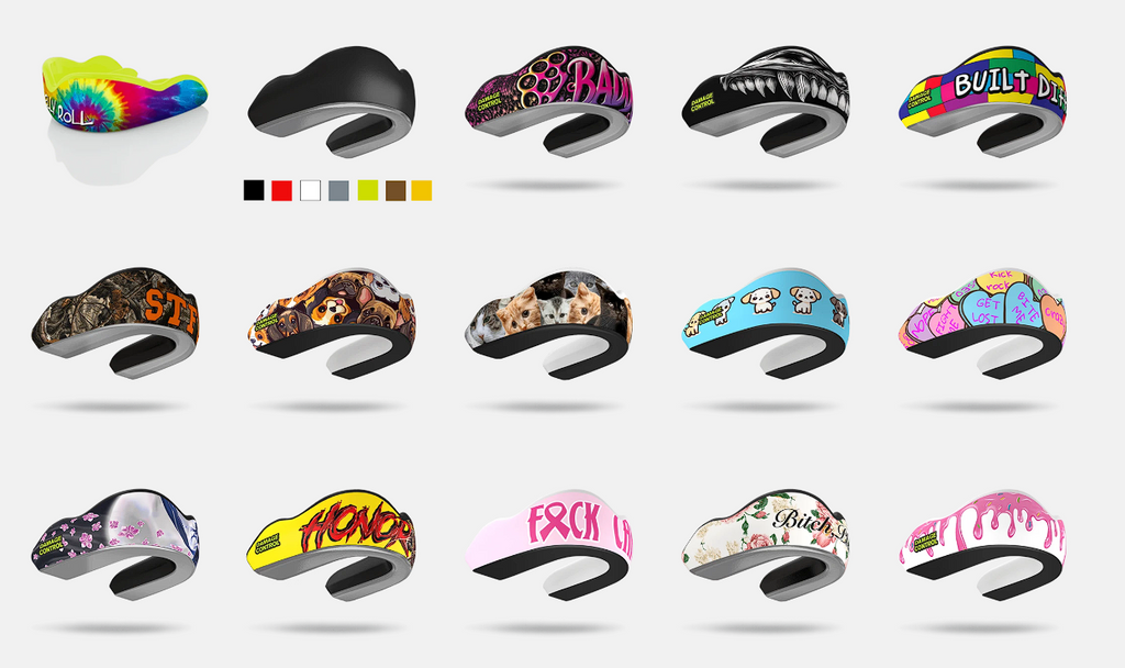 15+ BJJ MMA EXTREME Impact Mouthguards Package -  Mix & Match - Damage Control Mouthguards